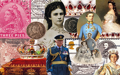 collage con representantes de la monarquía